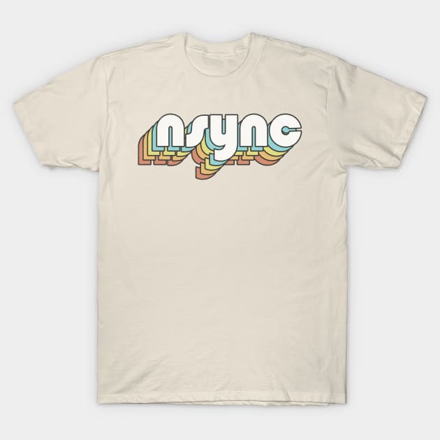 Retro Nsync T-Shirt by Bhan Studio